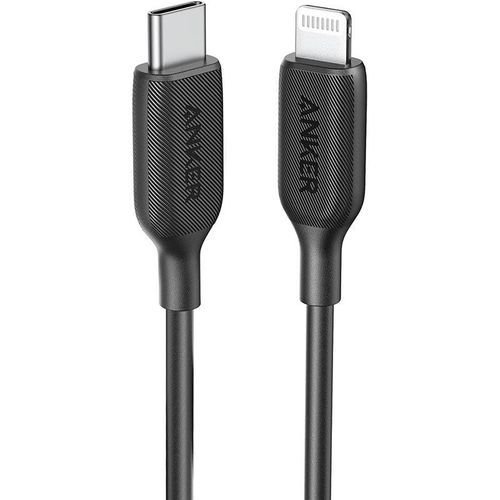 Anker A8813H11 Powerline III USB-A Cable With Lightning Connector (6ft) - Black