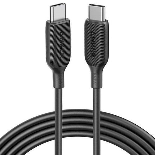 Anker PowerLine III Flow USB-C to Lightning 2.0 Cable (6ft) – Black – A8833H11